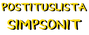 SIMPSONIT-postituslista